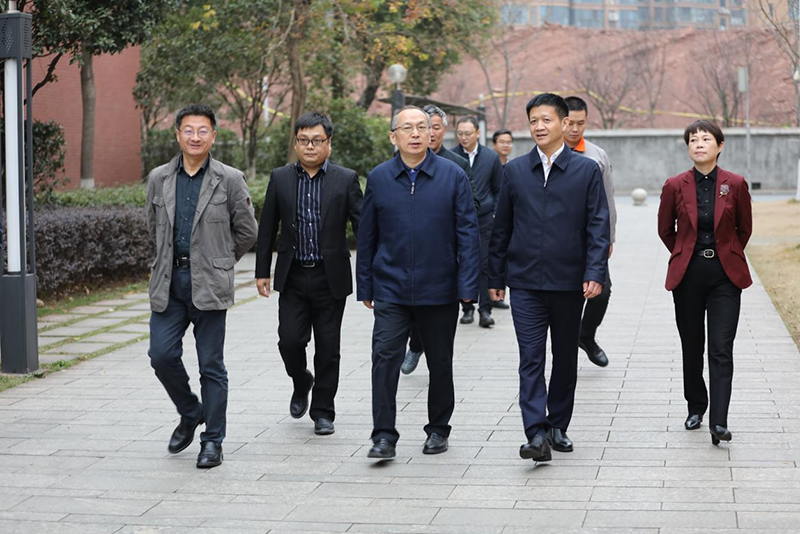 省人力资源和社会保障厅副厅长廖跃贵一行来金年会平台（中国）ios/安卓版/手机app下载调研