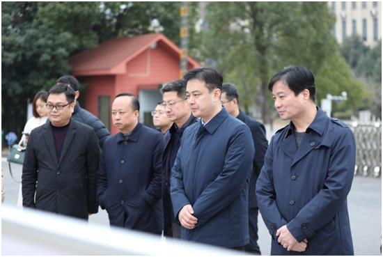 市人民政府副市长白云峰到金年会平台（中国）ios/安卓版/手机app下载调研