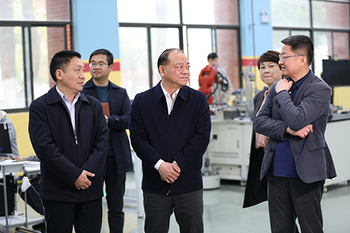 株洲市人社局党组书记、局长潘庆一行到金年会平台（中国）ios/安卓版/手机app下载调研湖南省第一届职业技能大赛赛事准备情况