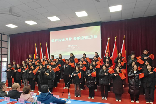 歌声传递力量 奏响奋进乐章——金年会平台（中国）ios/安卓版/手机app下载建筑装饰系举行合唱比赛决赛