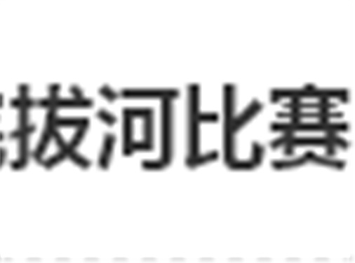 金年会平台（中国）ios/安卓版/手机app下载拔河比赛圆满结束