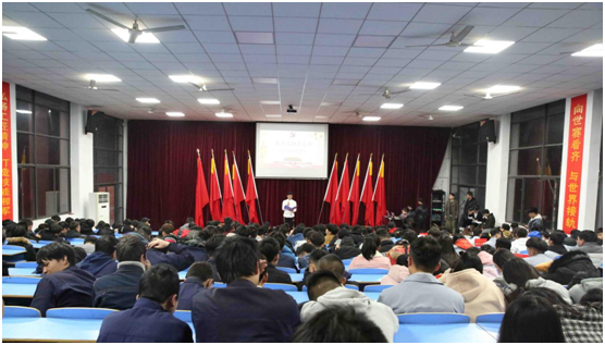 金年会平台（中国）ios/安卓版/手机app下载举行“我为党旗添光彩”学生党员演讲比赛